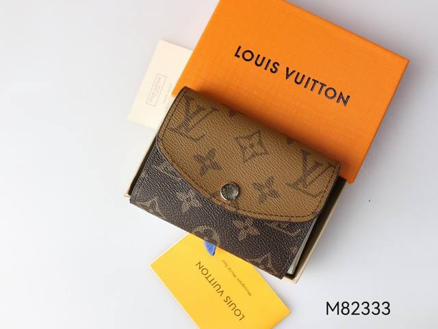 Color Yellow Size 12X9 Victorine Wallet! Combining Monogram and Monogram Reverse