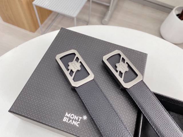 Montblanc's globally popular belt features cowhide in various styles. Smirk Perf