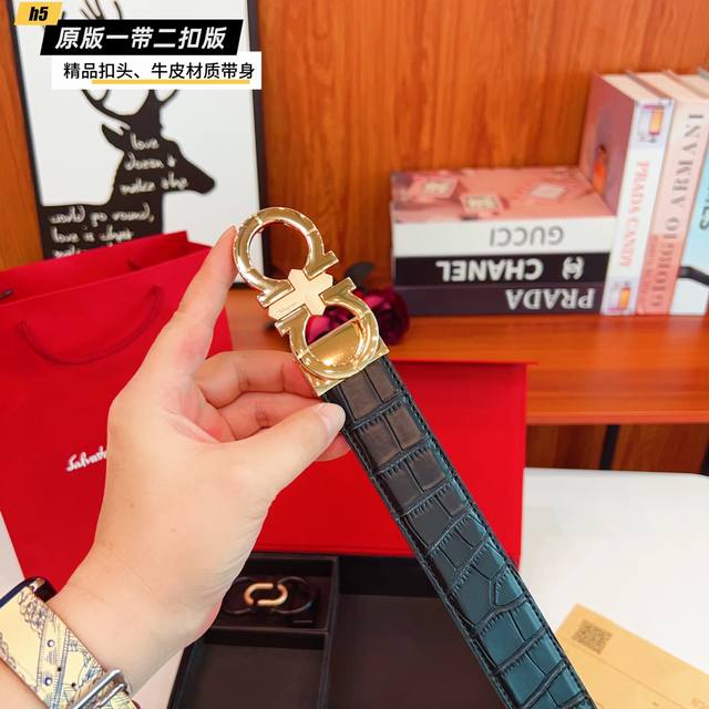 1 belt 1 buckle 1 belt 2 buckles Fila F double buckle version 1 belt 2 buckles g