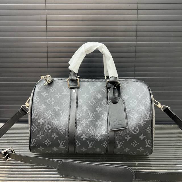 Louisvuitton Lv Keepall 35 Monogram travel bag, single shoulder crossbody handba