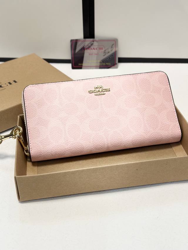 Color: Pink Size: 19X11 Coach counter model Original cowhide counter new favorit
