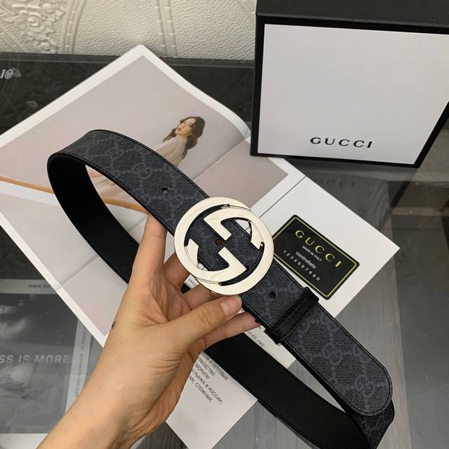 Guccl Gucci original official website classic size 38mm, original single metal b