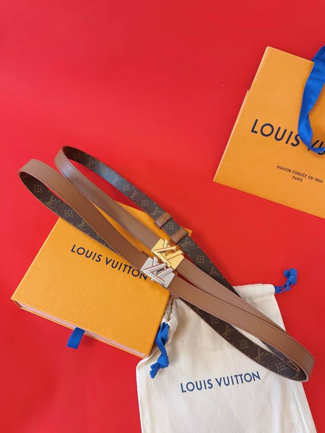 Lv new 2.0cm width M8619, the same classic as the celebrity style, the length ca
