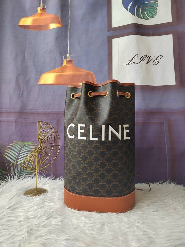 Model No. 196889 Monogram Backpack, Celine Lin Yuner's same Monogram Print Backp