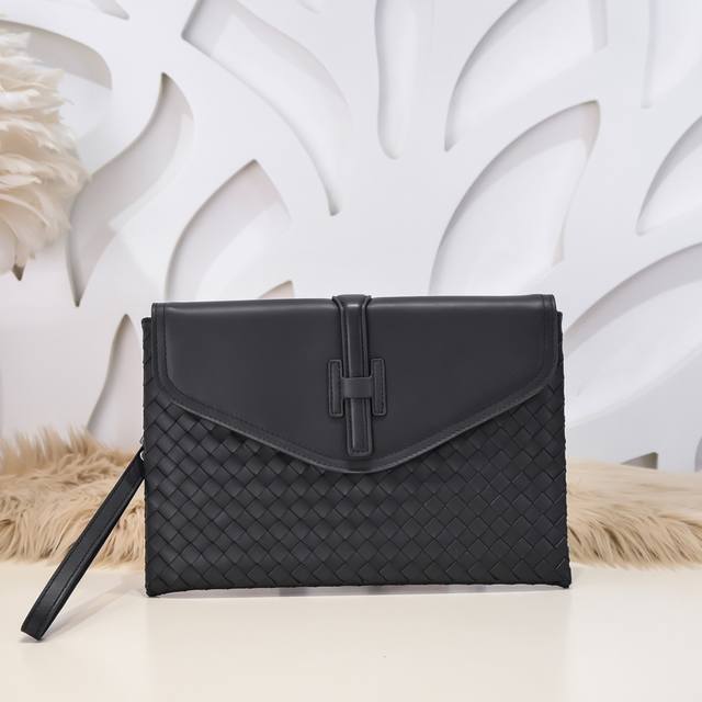 Bv - The latest men's clutch bag, original quality, made with top-grade waxed co