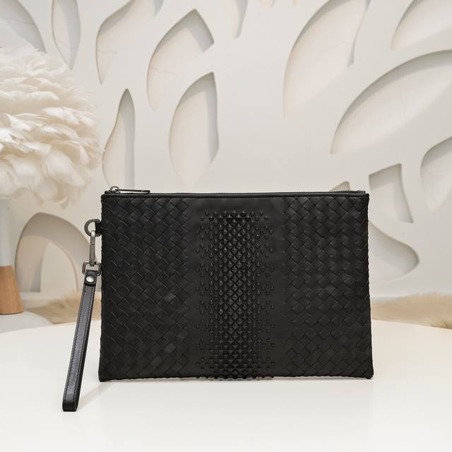 Bv - The latest men's clutch bag, original quality, made with top-grade waxed co