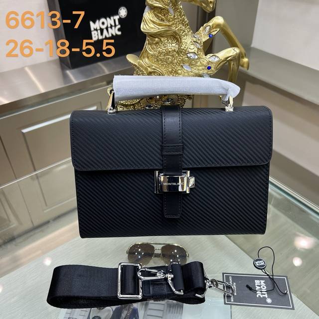 Montblanc Montblanc's new men's clutch, crafted from imported shaped cowhide lea