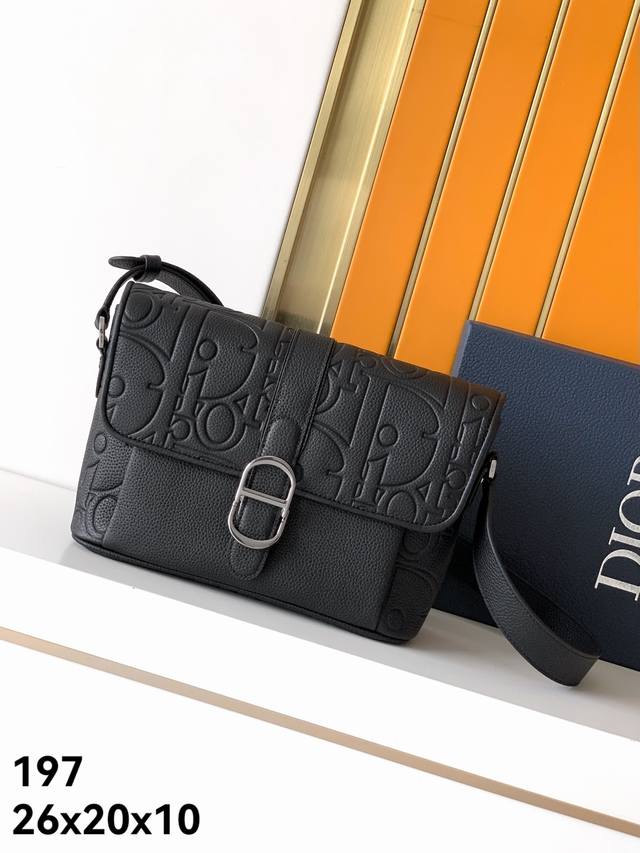 Crossbody Bag Model: Original 197 full leather embossed, top-grade original good