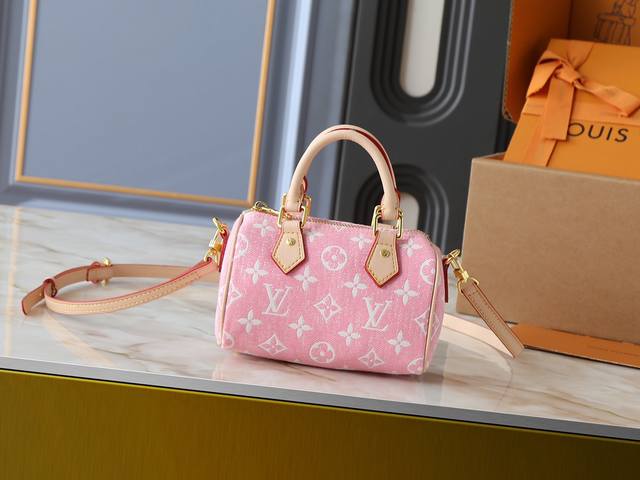 upgrades the original M81168 with matching denim blue, M81213, and denim pink, M