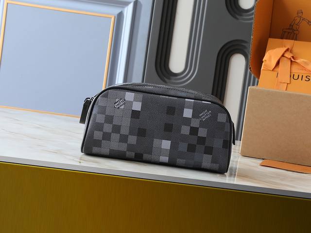 an upgrade from the original M15109 M47528. This Dopp Kit toiletry bag exudes a