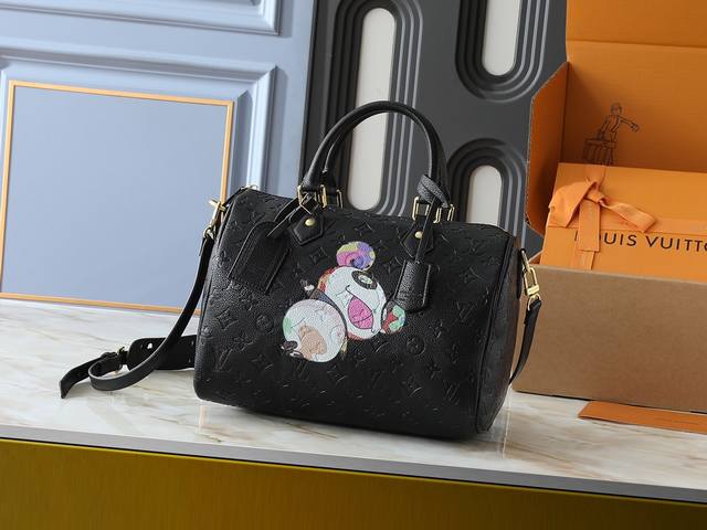 Upgraded from the original M14328 M40391. This Speedy Soft 30 handbag from the M