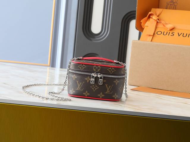 Upgraded from the original M14832 M44936. This Nice Nano cosmetic bag, crafted f