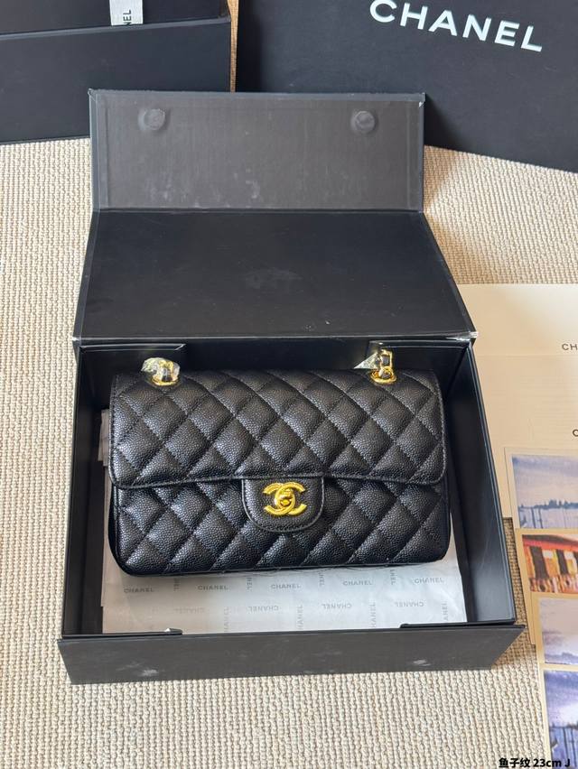 Caviar-patterned Cf Chane* - A must-have bag from the original Cf Chane collecti