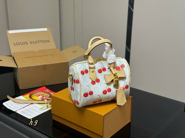 with folding box airplane box Size: 21.15Cm Lv Speedy20 new pillow bag Search Lv