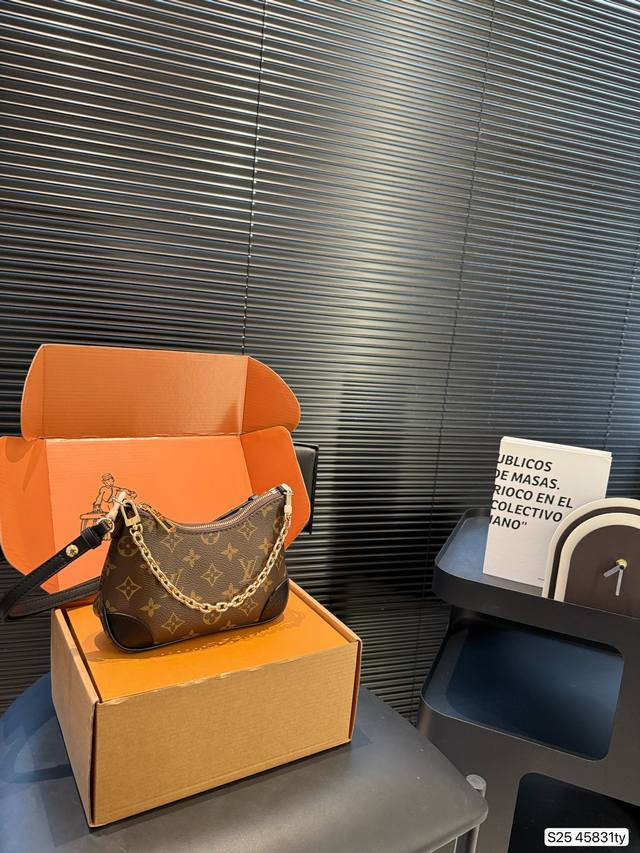 mini with airplane box folding box Lv new bag cute version of the small horn is