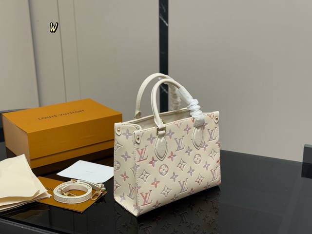 Folding Box Size: 26.20cmlv Onthego Shopping Bag has a hidden shoulder strap des