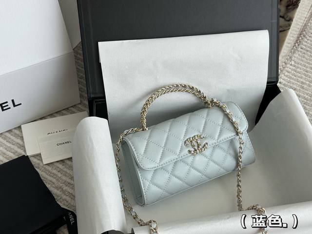 with box Size: 19*10cm Xiao Chanel 23Kelly mobile phone bag This bag shape is a