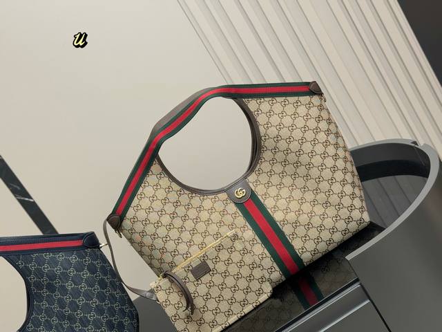 Gucci shopping bag canvas fabric large capacity to meet daily needs, especially