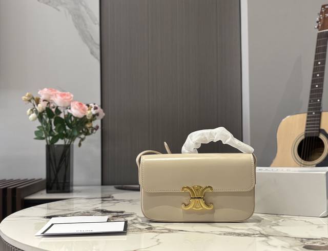 with box Size: 20*11cm Celine super beautiful underarm bag Arc de Triomphe upgra