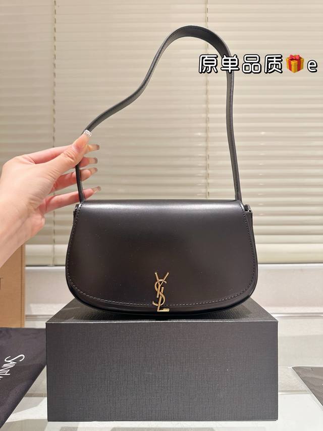 Ysl Saint Laurent Women's Voltaire Mini Black Leather Shoulder Bag. The Ysl 24 M
