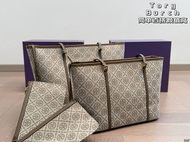 Tb Tory Burch Tote bag is simple and versatile with high value. It is the first