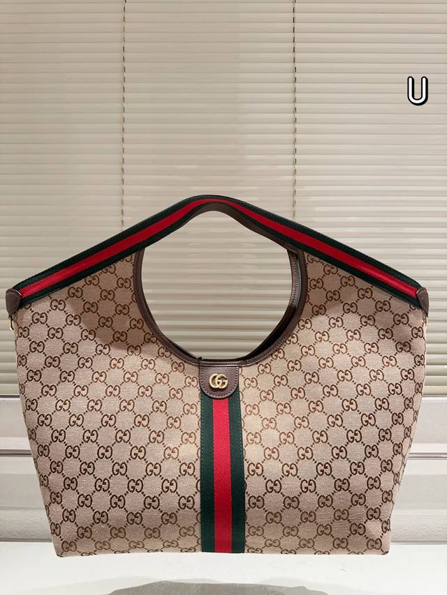 Gucci 2026 early spring new original cloth Gg underarm tote bag original size 39