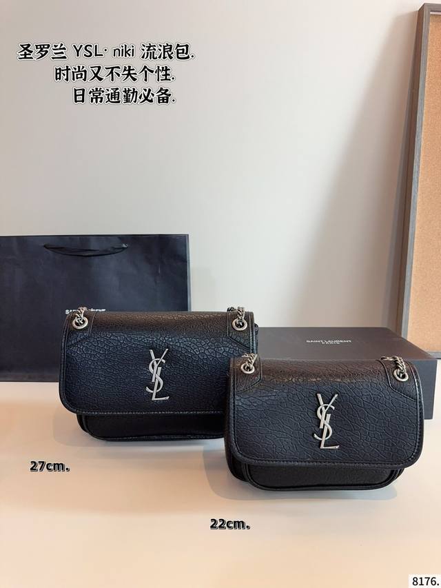 comes with a gift box. The new YSL Saint Laurent Niki bag is a favorite among ce