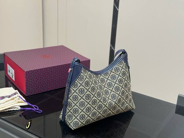 with folding box Size: 32*24cm Promotional high-quality Tory Burch's latest Hobo