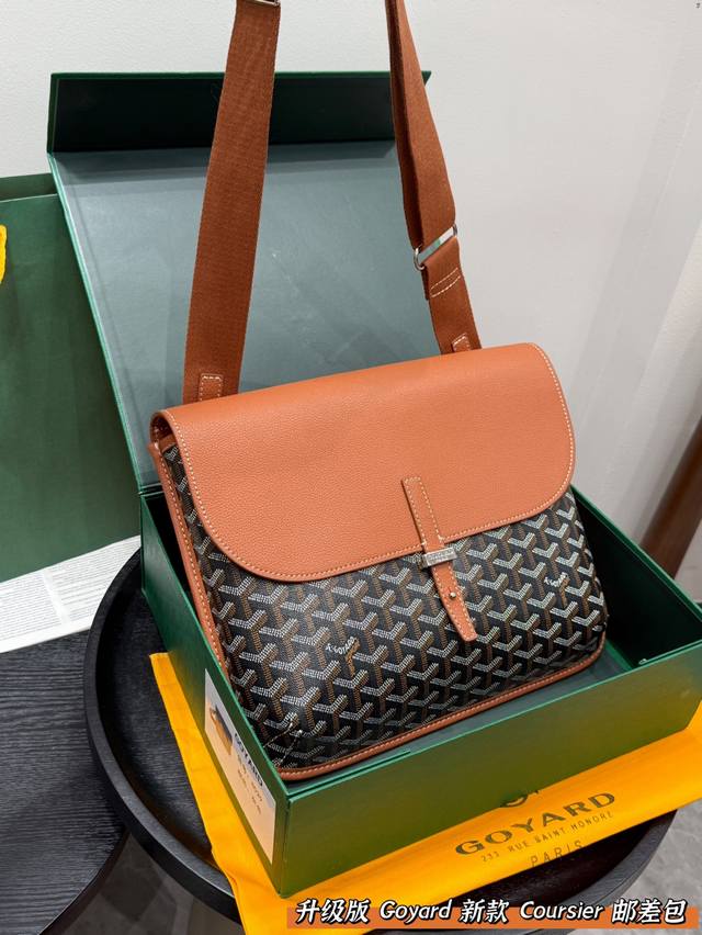 Gift box packaging size 31*25 Goyard's new 25Ss Coursier messenger bag has a hig