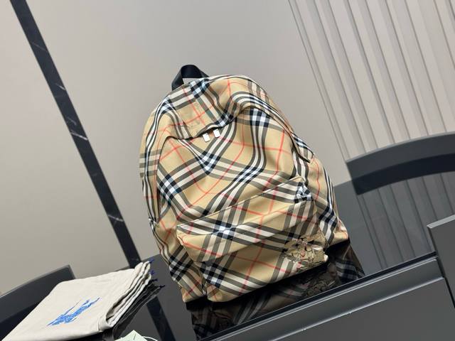 Unboxed Lightweight and Capacious Size: 30*40cm Burberry Backpack Inspired by th