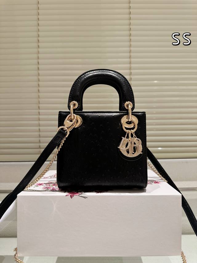 Gift Box Dior Lady Bag Original leather lining with sheepskin, carefully crafted