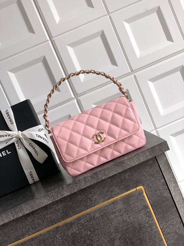 A top-tier, original pink Ohanel 25P hidden evening bag. This super cute box ba
