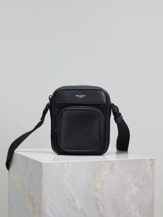 Special Offer City Econyl_Mini Nylon Camera Bag Men's Preppy Style Shoulder Cros