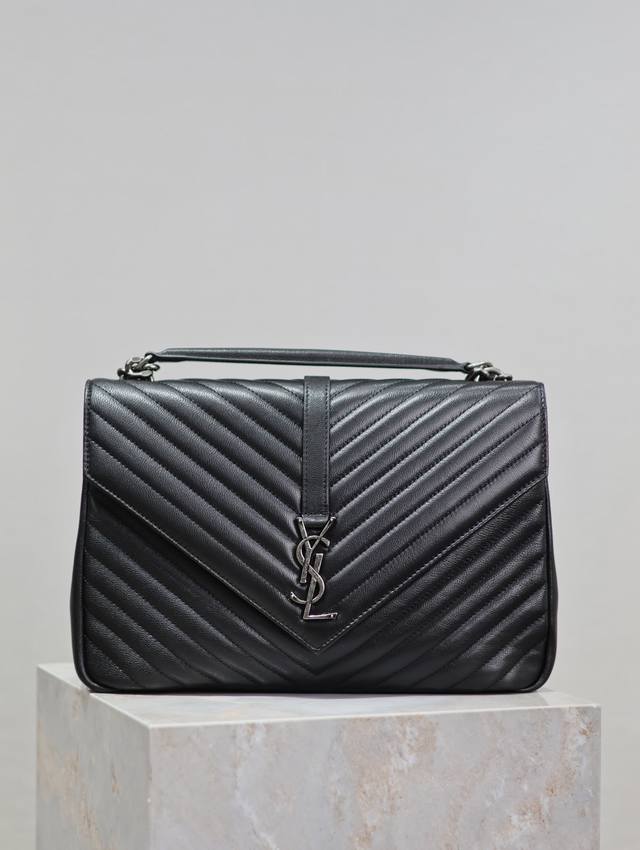 Black Silver Buckle_32cm #Monogram College# The original leather version of Y's