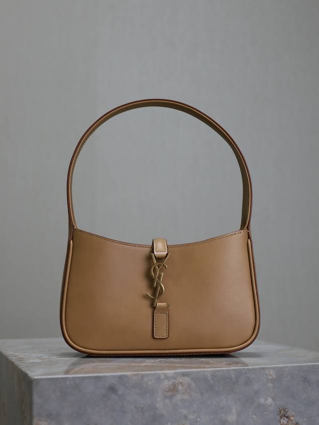 Apricot plain weave Original leather version Le 5A7 Mini_ Y's popular underarm b