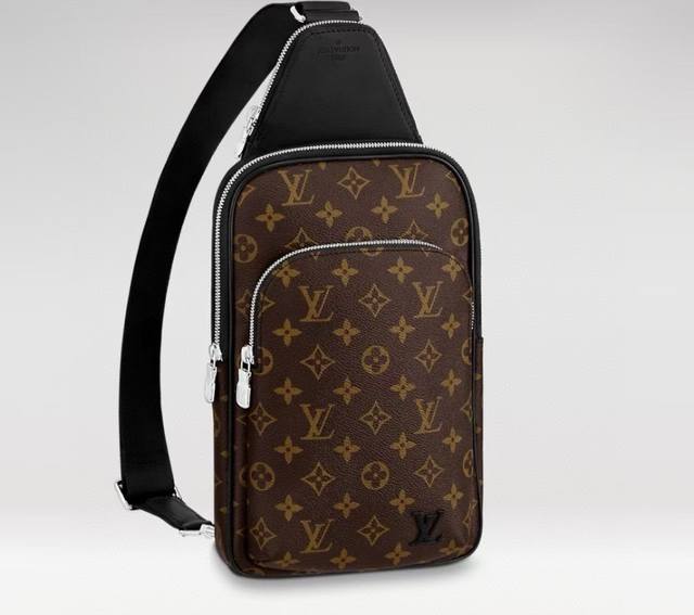 163C01 Chip, top-grade original M46327 monogram N45302 black check. This Avenue