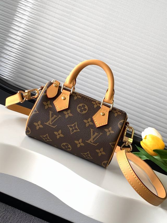 Dynamic code-changing chip, premium original enhanced Nano Speedy handbag M81085
