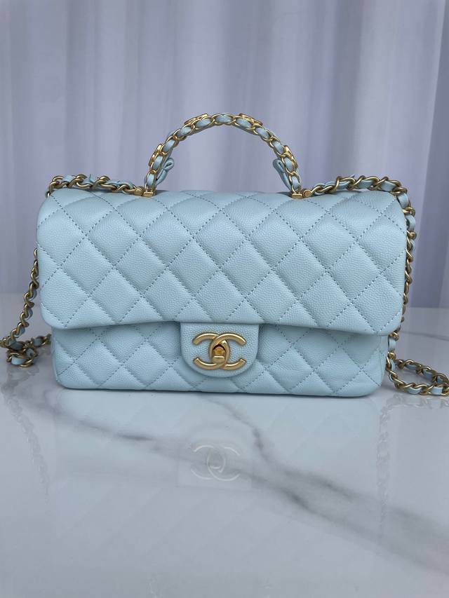 Small Large Brand: Chanel Model: As5702, Light Blue Description: Original quali