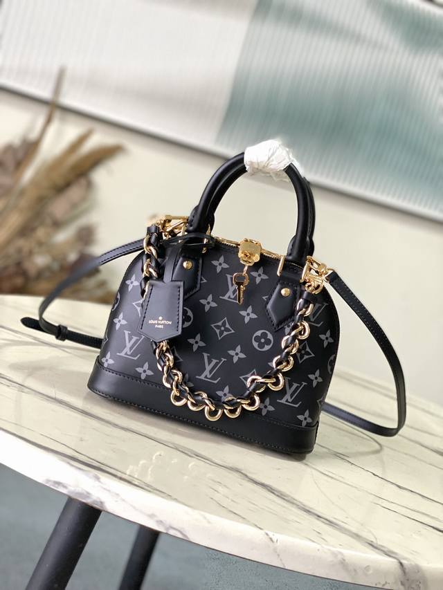 Top-grain leather, original M12289. The Monogram Ink collection introduces the