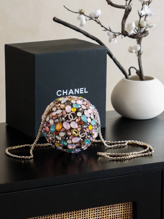 Early Spring Heavy Industry Series Colorful Swarovski Crystal Diamond Ball 26C