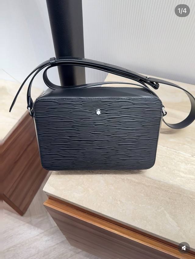The latest arrival of Montblanc International's dual-purpose messenger bag, impo