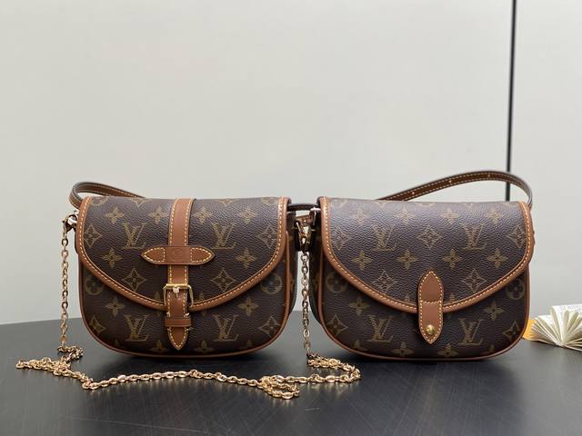 Top-grade original M26592 monogrammed Gemini vintage bag. The new Duo Bb Jh hand