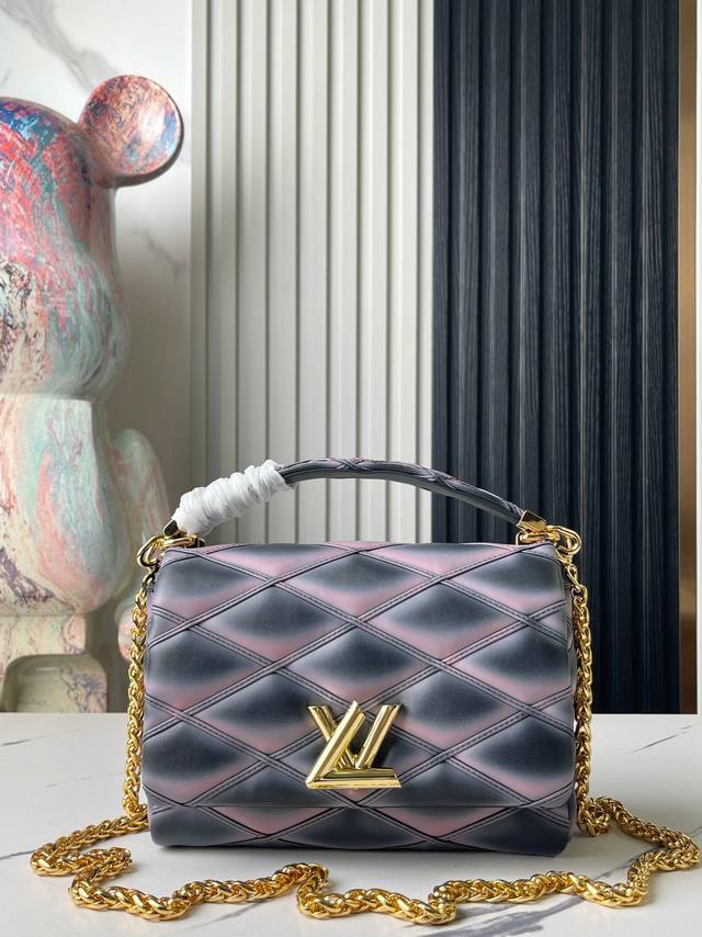Top-quality original, in-house photos M23569 M22891 Black Gradient Leather Diam