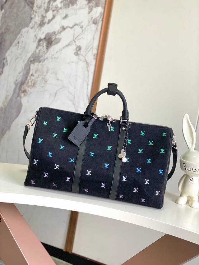 Haiyuan foreign single-handedly shot semi-steel 163 chip Keepall Bandouli