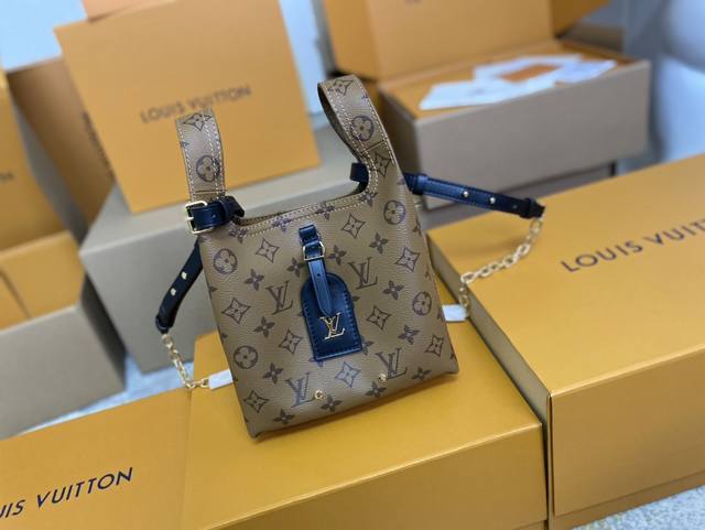 Top-grade original M46816 This Atlantis Bb handbag is crafted from Monogram Reve