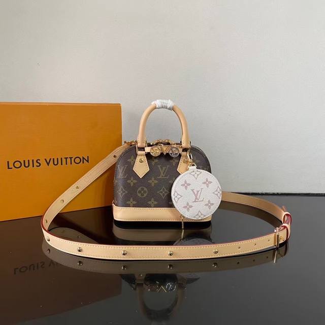 Top quality 163 chips C1 New Alma Mini Lv&I K00015 Monogram with leather shoulde