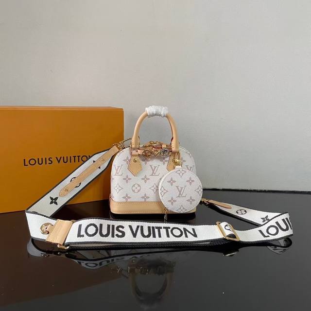 Top Item 163 Chip C1 New Alma Mini Lv&I K00015 White Flower The Lv&I collection