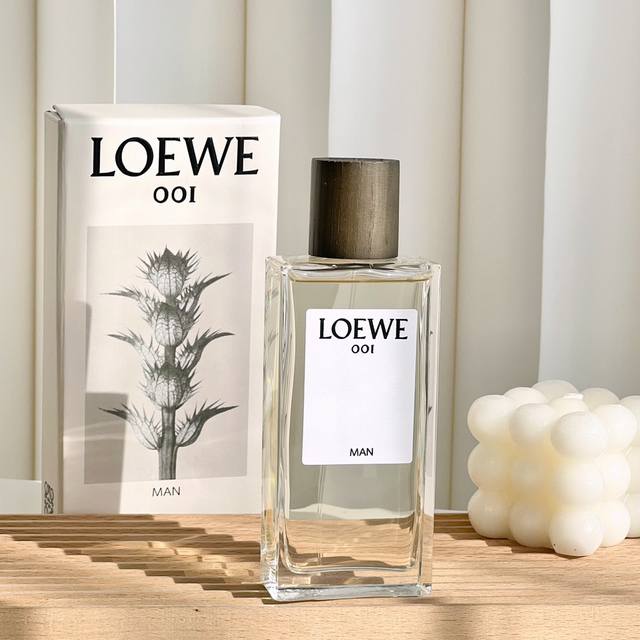 Original quality Loewe men's fragrance Man Fragrance: Woody floral Top notes: B