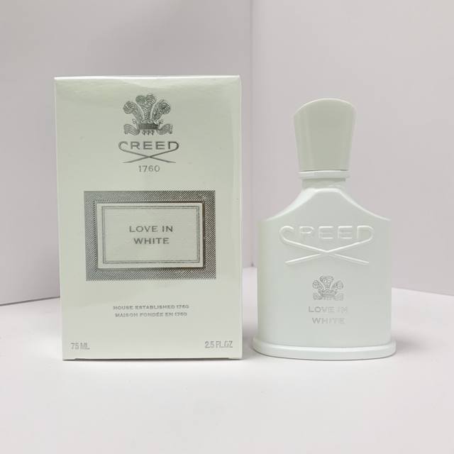 Original quality Creed Love In White perfume 75ml pure white love real shot spot