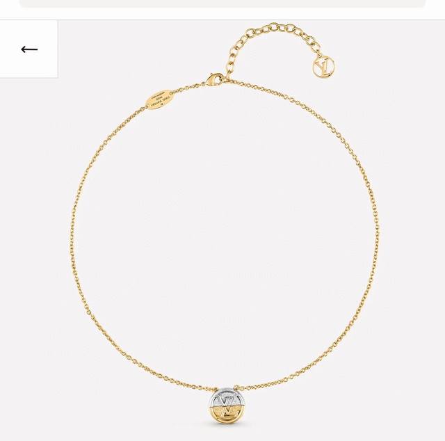 Seiko version Lv Louis Vuitton necklace This design is a 10,000 likes, it can b